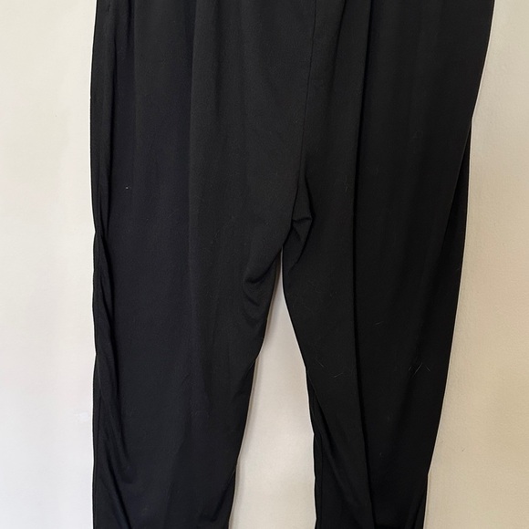 True Religion Pajama Pants Mens Sz Large Jogger Loungewear Lightweight Black - Picture 3 of 8